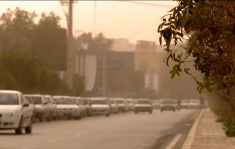 کاهش کیفیت هوا در مناطق پرتردد پایتخت