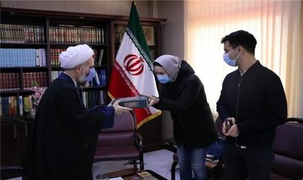 بانوی ایتالیایی در رشت به دین مبین اسلام مشرف شد