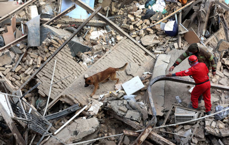 نجات ۴۱۰ نفر زنده از زیرآوار از ابتدای جنگ