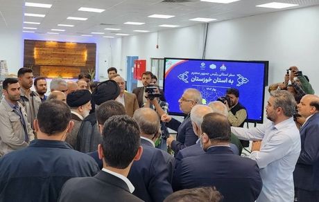 رئیس جمهور، فاز یک شرکت پالایش هویزه خلیج فارس را افتتاح کرد