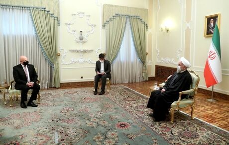 استقبال رییس جمهور از توسعه همکاری‌های ایران و اسلواکی