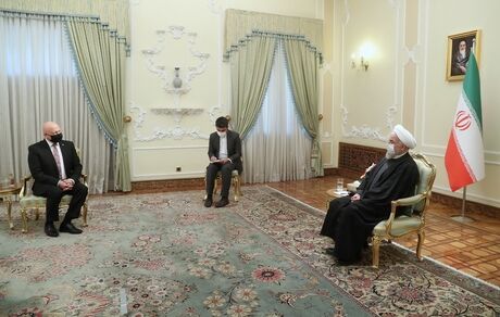 استقبال رییس جمهور از توسعه همکاری‌های ایران و اسلواکی