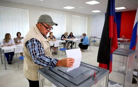 پیروزی حزب پوتین در انتخابات شرق اوکراین