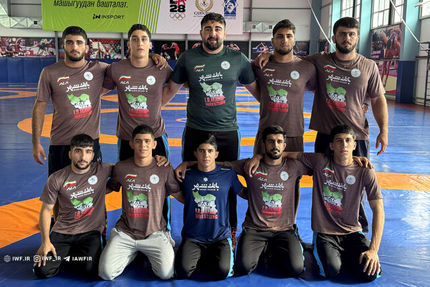 تیم ملی کشتی فرنگی جوانان ایران قهرمان آسیا شد
