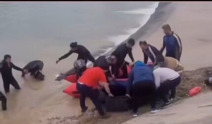 غرق پسر ۱۴ ساله در رودخانه تجن هنگام سلفی گرفتن