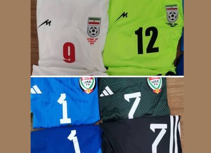 ایران با لباس سفید و امارات با لباس سبز به میدان خواهندآمد