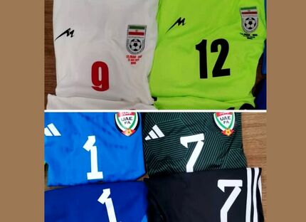 ایران با لباس سفید و امارات با لباس سبز به میدان خواهندآمد