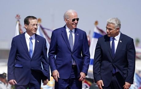 بایدن: روابط امریکا و اسرائیل مستحکم‌تر از گذشته است / تشکیل دو کشور بهترین راه حل است