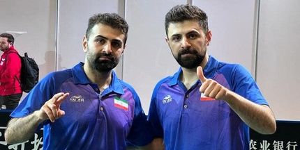 برادران عالمیان از مسابقات تنیس روی میز قهرمانی جهان حذف شدند