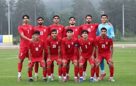 تساوی تیم فوتبال جوانان در اولین دیدار تدارکاتی در اردوی ترکیه
