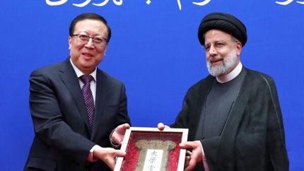 رئیس جمهور استاد افتخاری دانشگاه پکن شد