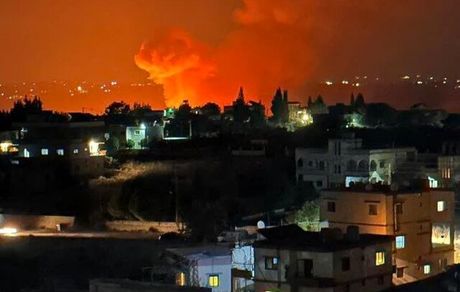 حملات گسترده ارتش اسرائیل به جنوب لبنان