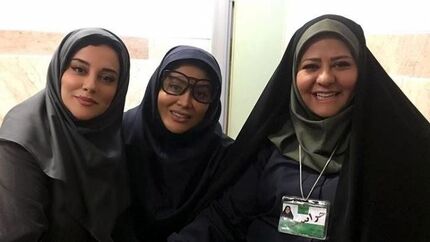  موچین به دست بهنوش بختیاری افتاد! 