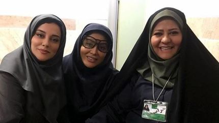  موچین به دست بهنوش بختیاری افتاد! 