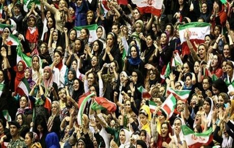بانوان تماشاگران هم می‌توانند بازی ایران و کره جنوبی را تماشا کنند