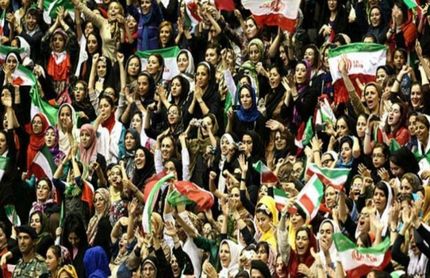 بانوان تماشاگران هم می‌توانند بازی ایران و کره جنوبی را تماشا کنند