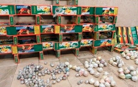 کشف کارگاه بزرگ تولید مواد منفجره در کازرون