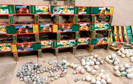 کشف کارگاه بزرگ تولید مواد منفجره در کازرون