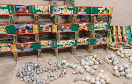کشف کارگاه بزرگ تولید مواد منفجره در کازرون