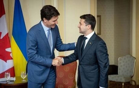 گفت‌وگوی رئیس جمهور اوکراین و ترودو درباره سانحه هواپیمای اوکراینی