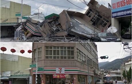 زلزله دیروز تایوان ۱۰۱ کشته و زخمی داشت