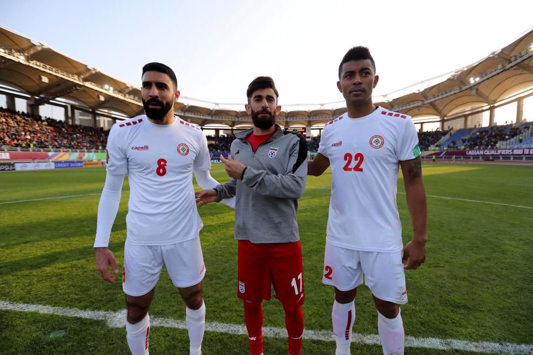 دیدار ایران و لبنان از نگاه دوربین