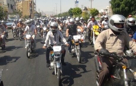 طرح برخورد با تخلف پوشش پلاک موتورسیکلت‌ها آغاز شد