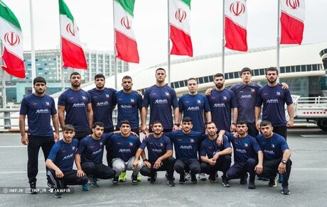 تیم ملی کشتی فرنگی ایران قهرمان رقابت‌های رنکینگ اتحادیه جهانی در کروواسی شد