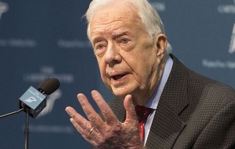 جیمی کارتر در بیمارستان بستری شد