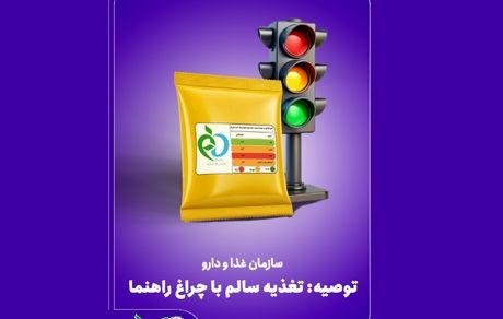 نشانگر رنگی تغذیه‌ای به عنوان چراغی برای اصلاح الگوی مصرف و راهی برای یک انتخاب سالم