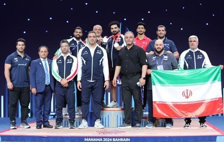 تیم ملی وزنه‌برداری مردان ایران بعد از ۷۵ سال نایب قهرمان جهان شد
