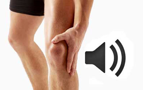 علل صدای زانو