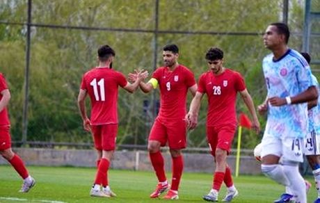 آیا کستاریکا با تیم دوم مقابل ایران و ۵ گل خورد؟