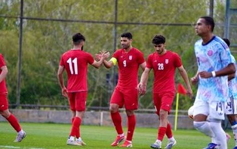 آیا کستاریکا با تیم دوم مقابل ایران و ۵ گل خورد؟