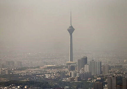 هوای تهران ناسالم است