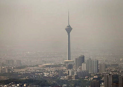 هوای تهران ناسالم است