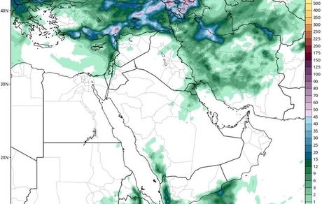 سامانه بارشی جدید از فردا در کشور