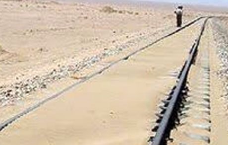 لغو حرکت قطار مسافری مشهد-سرخس بدلیل توفان شن