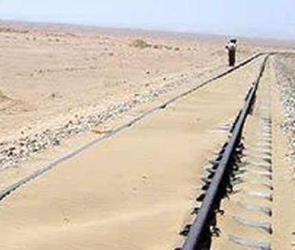لغو حرکت قطار مسافری مشهد-سرخس بدلیل توفان شن