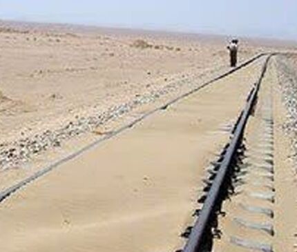 لغو حرکت قطار مسافری مشهد-سرخس بدلیل توفان شن