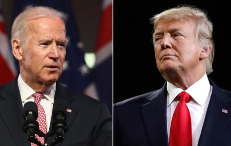 بایدن با ۱۰ درصد اختلاف از ترامپ پیش است