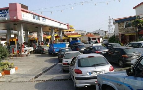 بازگشت توزیع بنزین در مهاباد به حالت عادی