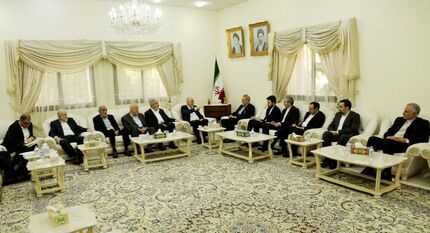 لاریجانی در قطر با شورای رهبری حماس دیدار و رایزنی کرد