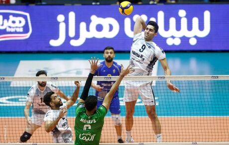 هراز آمل پیروز جدال حساس نیمه نهایی لیگ برتر والیبال مقابل پیکان