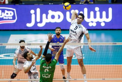 هراز آمل پیروز جدال حساس نیمه نهایی لیگ برتر والیبال مقابل پیکان