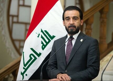رئیس مجلس عراق در راس هیأتی وارد تهران شد