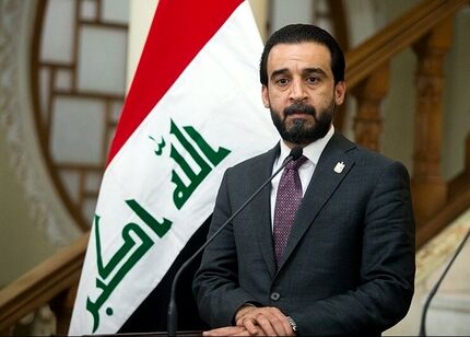 رئیس مجلس عراق در راس هیأتی وارد تهران شد