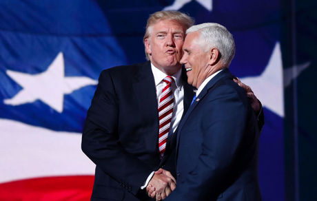 ترامپ: پنس به ما کمک می کند و بایدن به کاخ سفید نمی آید