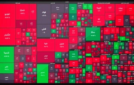 بورس هفته را با افت آغاز کرد