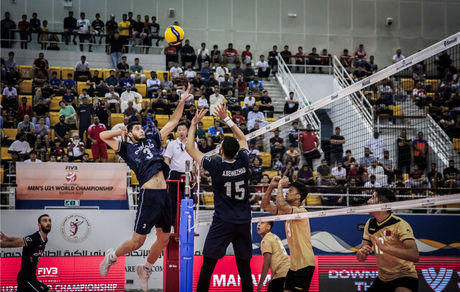 تیم ملی والیبال جوانان به پاکستان باخت